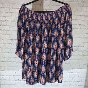 Women’s Off-Shoulder Tunic Top